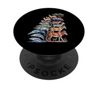 Incredibili anfibi e animali del deserto PopSockets PopGrip Adesivo