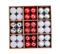 Incredibili opzioni decorative con questa grande confezione di decorazioni natal