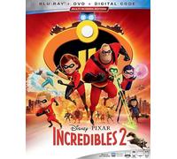 INCREDIBLES 2 (Blu-ray) Craig T. Nelson Holly Hunter Sarah Vowell