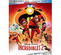 INCREDIBLES 2 (Blu-ray) Craig T. Nelson Holly Hunter Sarah Vowell