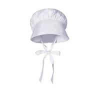 Increspature Cameriera Accessori Costume Coloniale Set Bianco Cappelli Coloniali Cofano Vita Grembiule Pionieri Ragazze Costumi Cameriera Costumi