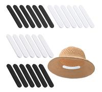 INCREWAY 120 pezzi riduttore di dimensioni per cappelli, nastro autoadesivo per la taglia del cappello, nastro regolabile in schiuma di dimensioni miste, riduttore per cappelli a tesa larga da cowboy