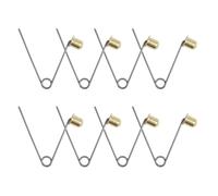 INCREWAY 8 clip a molla per asta della tenda, clip a molla per kayak, in acciaio al carbonio, clip a molla per palo della tenda da campeggio, kayak, pagaia, pulsante da 8 mm