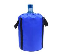INCREWAY Caraffa per l'acqua, 2 pezzi, blu, resistente, con manico da 5 galloni, contenitore portatile con impugnatura comoda, facile da trasportare per campeggio, casa e uso esterno