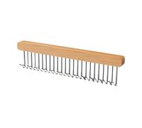 INCREWAY Confezione da 1 asta per ripostigli, estensibili ed estraibili, con 12 ganci in acciaio inox per cravatte, organizer per reggiseno (tirante destro)