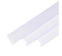 INCREWAY Protezioni antiscivolo per ante di armadietti, 4 pezzi, in plastica trasparente, per proteggere mobili da cucina, sgabelli, pedane e sedie da scheggiature, adatte per spessore di 18-20 mm