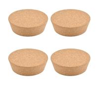 INCREWAY Tappi di sughero affusolati di ricambio per bottiglie di vino, barattoli di vetro, 100 x 85 x 30 mm, 4 pezzi