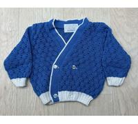 Incrociatino Golfino Neonato La Rocca In Cotone Made In Italy Taglia Unica