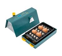 Incubatore automatico automatico per uova da cova, incubatrice digitale, incubatrice automatica con luce a LED e 3 funzioni per uova da cova, polli, anatre, quaglia, oche, incubatrice per pollame.