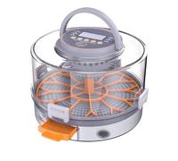 Incubatore, Incubatore Automatico, con Restituzione Automatica delle Uova, Controllo Digitale, Mire-Uova LED - 3 in 1 per Uova di Gallina, Anatra, Quaglia, Piccione e Pappagallo(12 pezzi)