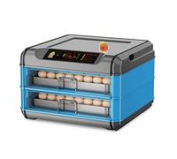 Incubatore per 140 uova Home Smart Incubator Incubatore automatico per uova con controllo della temperatura (AC 220 V/DC 12 V) incubatrice per polli, grande capacità