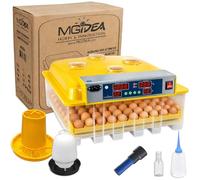 INCUBATRICE 56 PLUS POSTI AUTOMATICA GIRAUOVA IGROMETRO KIT SVEZZAMENTO COVA UOVA