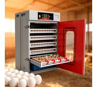 Incubatrice automatica da 400 uova | Schiusa con controllo digitale dell'umidità della temperatura con display a LED for la schiusa del pollame