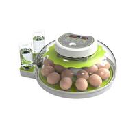 Incubatrice Automatica for Uova, con Rotazione Automatica Delle Uova, Luce LED for la Speratura e Doppia Alimentazione, Adatta for Uova di Gallina, Anatra e Quaglia(8 pieces)