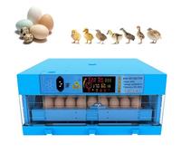 Incubatrice automatica for uova, grandi incubatrici for uova da cova con rotazione automatica delle uova e controllo della temperatura, macchina for schiusa di pollame(64 Eggs)