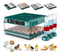 Incubatrice Automatica,Incubatrici Per Uova Da Cova,Egg Incubators,Con Rotazione Automatica Delle Uova E Aggiunta Automatica Di Acqua, Doppia Alimentazione,Per Galline Da Cova, Anatre E Oche,30eggs