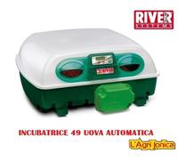 Incubatrice Automatica Professionale River Systems ET 49 uova display digitale