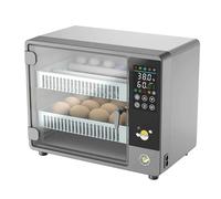Incubatrice automatica uovo 26 uova, incubatrice automatica uovo con touch screen a colori, rotazione automatica delle uova, controllo della temperatura, umidificazione atomizzata, candelabro per uova