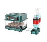 Incubatrice completamente automatica, 10/15/24/36 uova con rotazione automatica delle uova e umidificazione automatica, macchina da cova completamente automatica per uova di gallina, quaglia e uova di