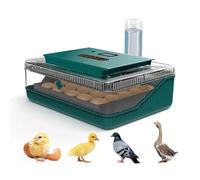Incubatrice digitale for 25 uova, con girauova automatico, controllo della temperatura e dell'umidità e speratrice for uova, for la schiusa di uova di pollo, anatra, quaglia e oca.