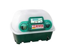 Incubatrice digitale semiautomatica per uova - River Systems - capacità 12 uova di grandi dimensioni e 48 di piccole dimensioni