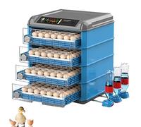 Incubatrice for Uova Completamente Automatica for 128-500 Uova, Schiusa Digitale con Girauova e Controllo della Temperatura for Polli, Oche, Anatre, Quaglie - Incubatrice for Pollame(256)
