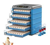 Incubatrice for Uova Completamente Automatica for 128-500 Uova, Schiusa Digitale con Girauova e Controllo della Temperatura for Polli, Oche, Anatre, Quaglie - Incubatrice for Pollame(500)