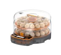 Incubatrice for Uova con Rotazione Automatica, Incubatrice for Polli, Controllo Della Temperatura, Capacità 30/36 Uova for Galline, Anatre, Quaglie e Oche(48 pieces)