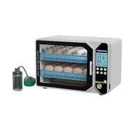 Incubatrice for Uova, Incubadora para Huevos, with Automatic Egg Turning, Humidity Control, LED Candles, for Hatching Chicken Duck Quail Goose Eggs(70 pieces)