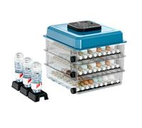 Incubatrice for Uova, Rotazione Automatica Delle Uova, Controllo Della Temperatura e Dell'umidità, Candela for Uova, Incubatrice Professionale for Polli, Anatre, Oche, Quaglie(200pieces)