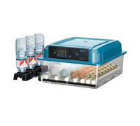 Incubatrice for Uova, Rotazione Automatica Delle Uova, Controllo Della Temperatura e Dell'umidità, Candela for Uova, Incubatrice Professionale for Polli, Anatre, Oche, Quaglie(72pieces)