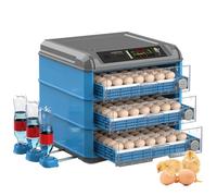 Incubatrice Per Uova 128-500, Rotazione Automatica Delle Uova A LED E Controllo Della Temperatura, Incubatrice Automatica Per Uova Da Cova, 5 Modalità Di Incubazione, Per Polli, Anatre(176eggs)