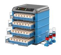 Incubatrice per Uova, 128-500 Uova di Gallina Incubatrice per Pulcini Completamente Automatica con girauova Automatico, Incubatrice per Il Controllo della Temperatura per polli da cova, OC