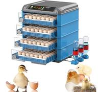 Incubatrice per uova, completamente automatica, con rotazione automatica delle uova e schermo LED, ideale per galline e anatre, capacità 24-300 uova