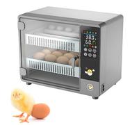 Incubatrice per uova completamente automatica con rotazione intelligente, display a colori touch screen, controllo dell'umidità e della temperatura, per pollo, quaglia, anatra e altro