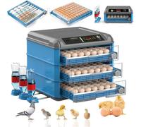 Incubatrice Per Uova Da Cova, Modello 24-192, Per Uova Di Pollame, Con Rotazione Automatica E Aggiunta Automatica De-ll'acqua, Controllo Preciso Della Temperatura E De-ll'umidità(192eggs)
