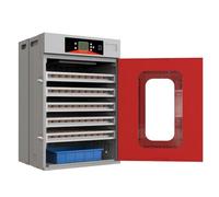 Incubatrice per uova da cova per 400 uova, rotazione automatica delle uova, controllo della temperatura e dell'umidità, incubatrice per pollame, anatra, oca, quaglie