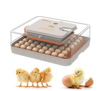 Incubatrice per uova da cova, tornitore automatico per uova e controllo dell'umidità, regolazione della temperatura, per pollo, anatra, quaglia, scuola agricola