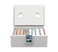 Incubatrice per uova d'anatra, scatola di incubazione intelligente per l'allevamento di pollame, con controllo della temperatura, ideale per uso scientifico in laboratorio, 1 set