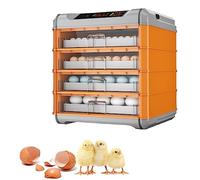 Incubatrice per Uova di quaglia, incubatrice per pollame con Display LED Digitale, Controllo della Temperatura Facile da osservare per Anatre, Uccelli, Uso familiare, 384 Uova, 256 Uova