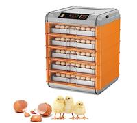 Incubatrice per Uova di quaglia, incubatrice per pollame con Display LED Digitale, Controllo della Temperatura Facile da osservare per Anatre, Uccelli, Uso familiare, 384 Uova, 256 Uova