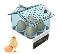 Incubatrice per uova - Display a LED 4 Griglie Controllo della Temperatura e Umidità,Incubatrice per Scosse di Uova di Gallina e - per Azienda Laboratorio in Classe