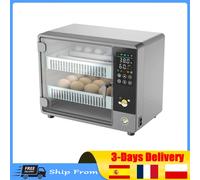 Incubatrice per uova intelligente completamente automatica, schiusa digitale compatta per pollame per uso domestico, controllo e rotazione automatica della temperatura, pollo Beige