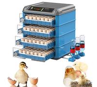Incubatrice per uova, macchina automatica per schiudere il pollame con controllo della temperatura e dell'umidità, schermo LED per polli, anatre e uccelli, capacità 192-256-500