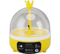 Incubatrice per uova, mini incubatrice digitale per pollame con controllo automatico della temperatura e dell'umidità, ideale per cova polli, anatre e piccioni.