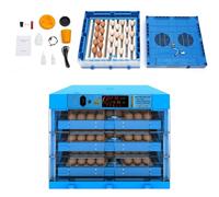 Incubatrice per Uova Professionale con rifornimento automatico di acqua ionica e controllo della temperatura - Incubatrice Automatica per Uova di Gallina e Pollame con Rotazione Automatica,192Egg