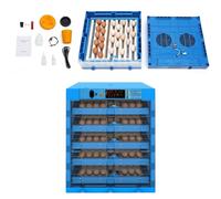 Incubatrice per Uova Professionale con rifornimento automatico di acqua ionica e controllo della temperatura - Incubatrice Automatica per Uova di Gallina e Pollame con Rotazione Automatica,320Egg