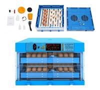 Incubatrice per Uova Professionale con rifornimento automatico di acqua ionica e controllo della temperatura - Incubatrice Automatica per Uova di Gallina e Pollame con Rotazione Automatica,128Egg