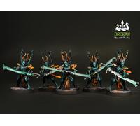 Incubi Drukhari dark eldar COMMISSIONE dipinto