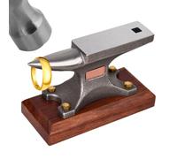 Incudine Di Gioielli - Blocco In Acciaio Per Banca - Incudine per Gioielli e Metallureria - Scalpellare, Piegare E Indurire Filo, Argenti, Metallurgici, Amatoriali